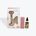 Beautiful Mind & Heart Gua Sha Tools & Rose Herbal Oil Bundle Set